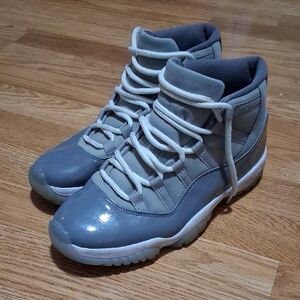 Gray High-Top Sneakers